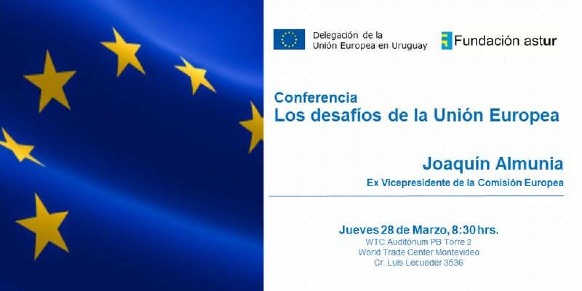 Conferencia «Los desafíos de la Unión Europea»